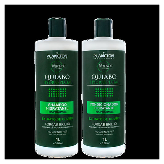 Kit Quiabo - Shampoo e Condicionador Pos Progressiva 1