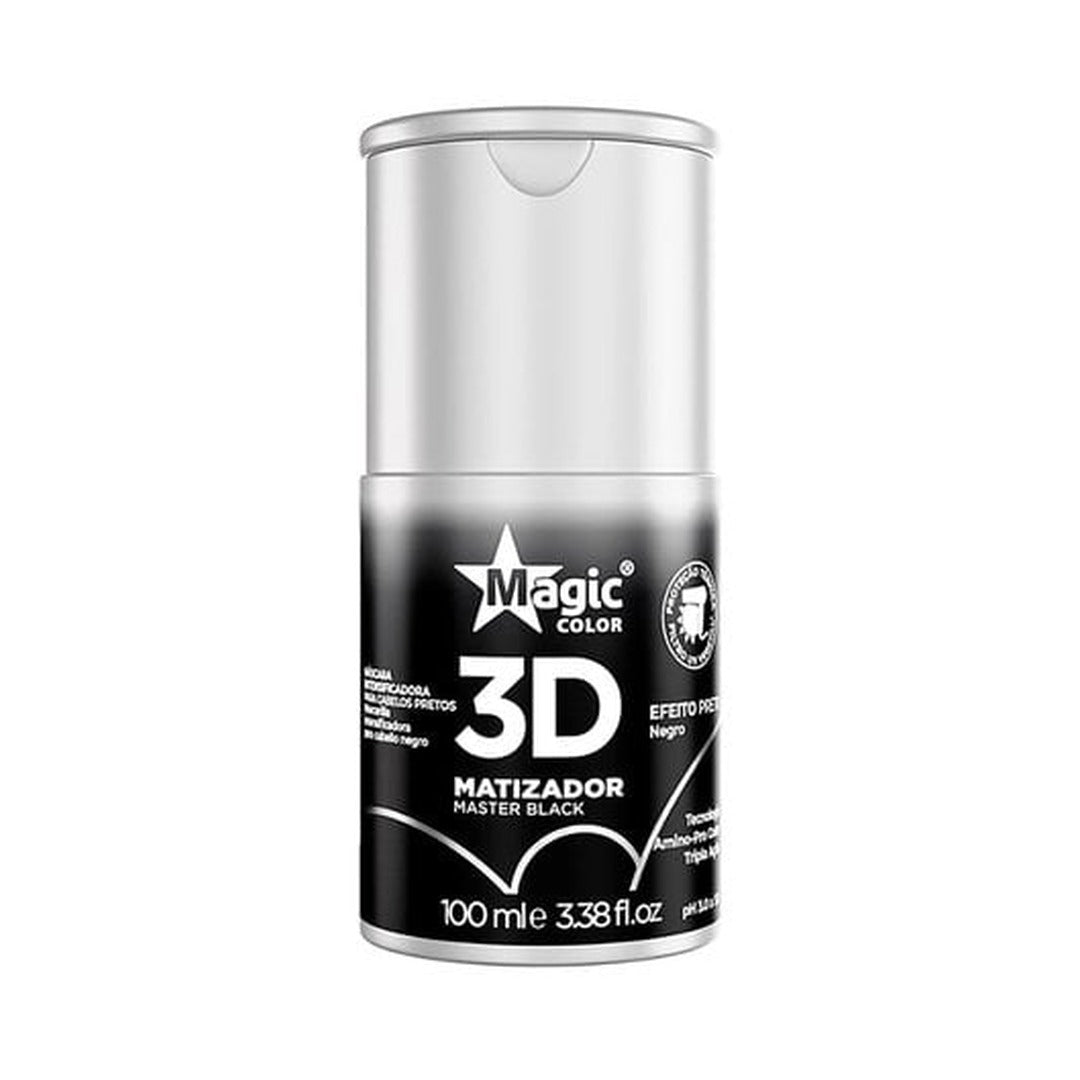 Mascara Gloss Matizador Magic Color 3D Master Black 1