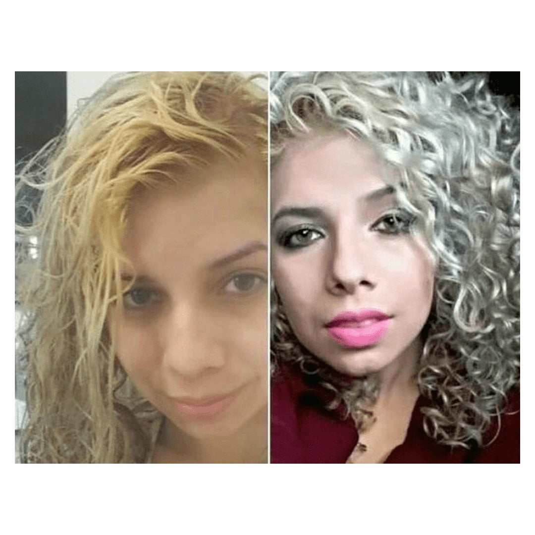 Mascara Gloss Matizador Magic Color 3D Platinum Branco 1