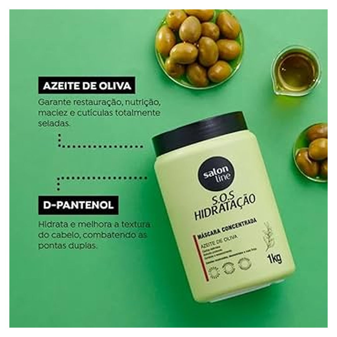 Mascara S.O.S Hidratacao Azeite de Oliva 1