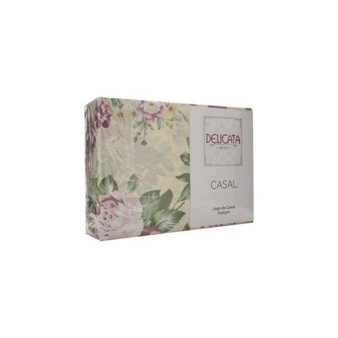 Jogo de Cama Delicata Casal 1