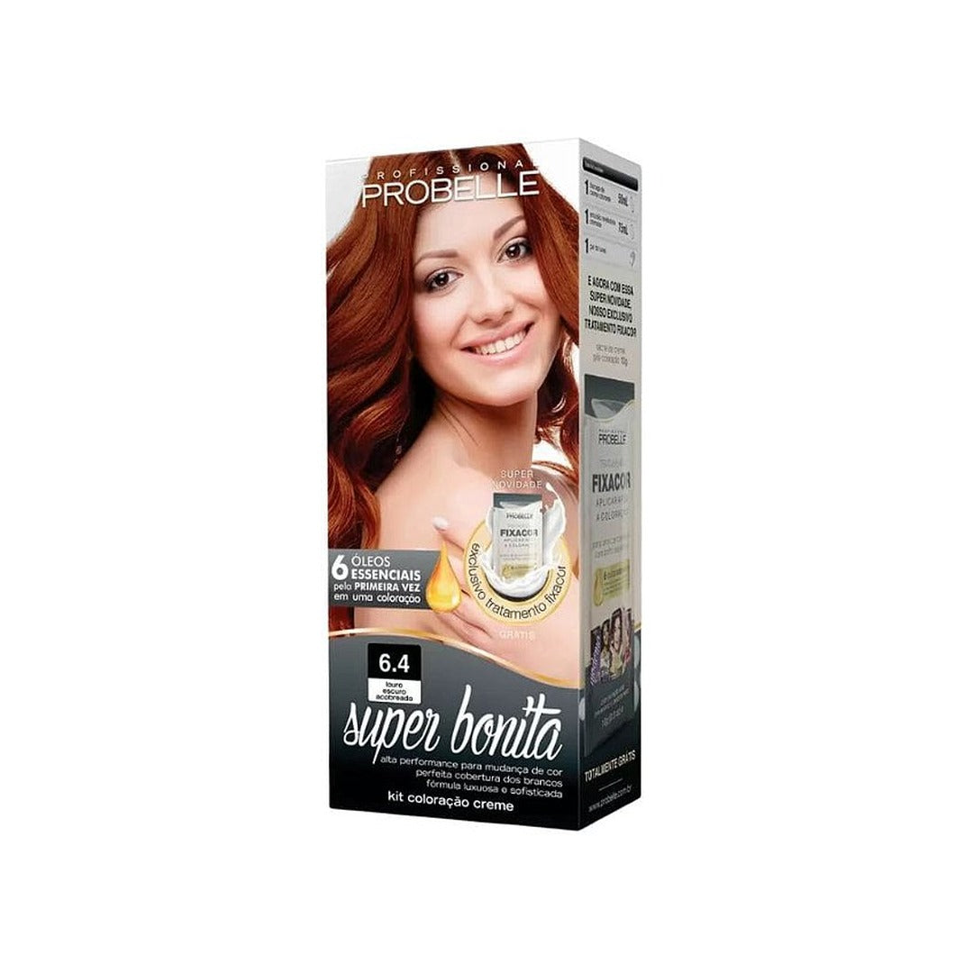 Coloracao 6.4 Louro Escuro Acobreado Super Bonita 1