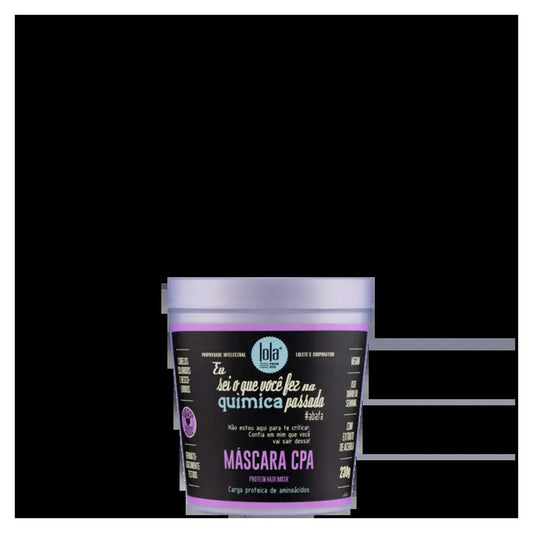 Mascara Capilar EU SEI O QUE VC FEZ 1