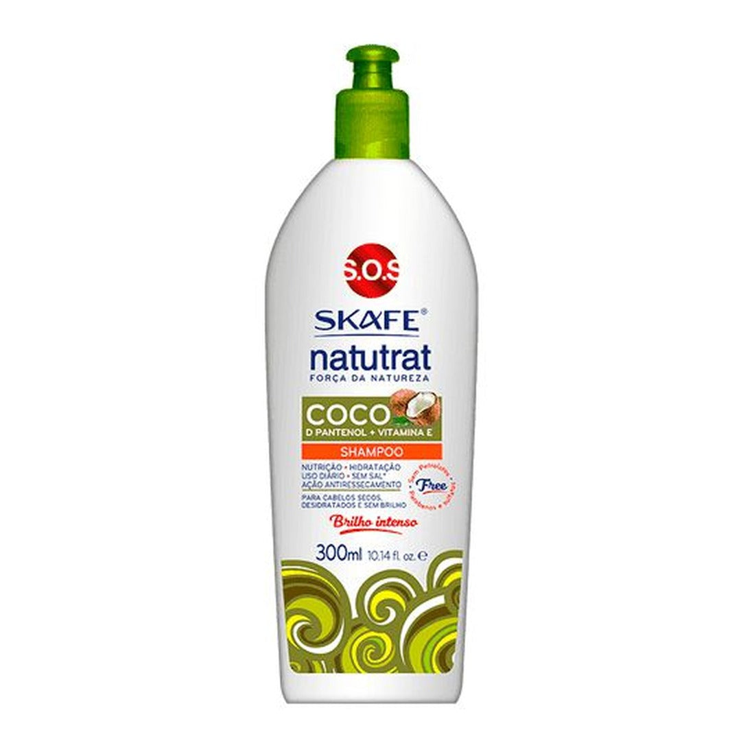 Shampoo Skafe Natutrat SOS Forca da Natureza Coco 1