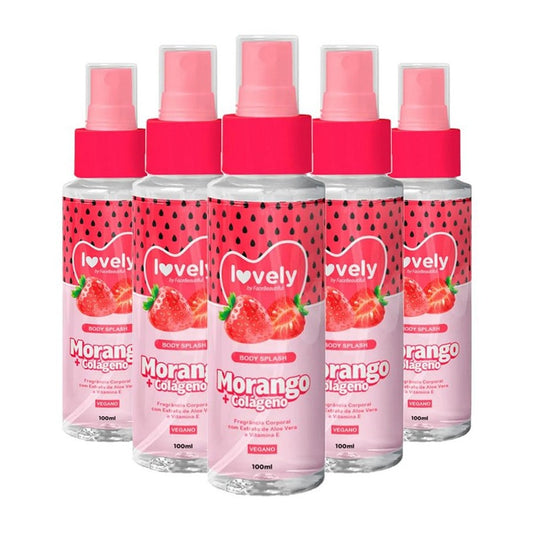 Body Splash Morango Vegano 1