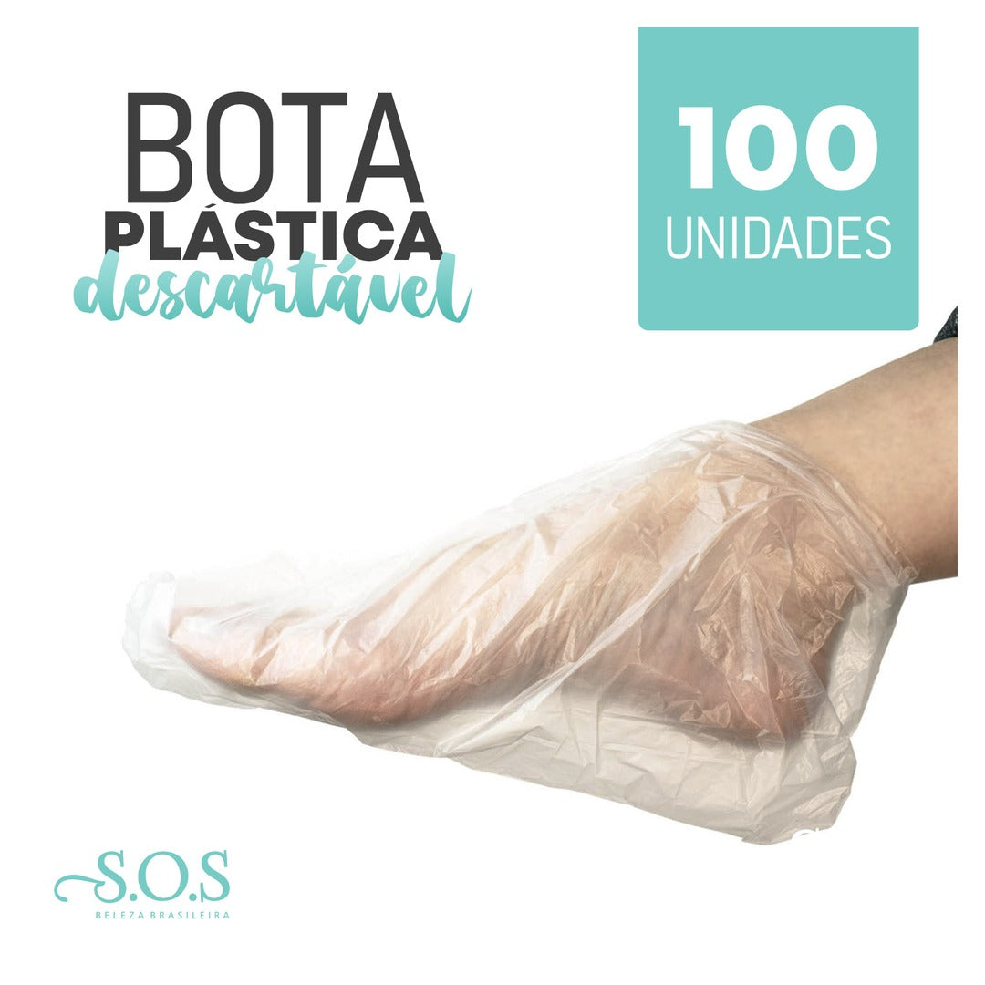 Bota Plastica Descartavel 1