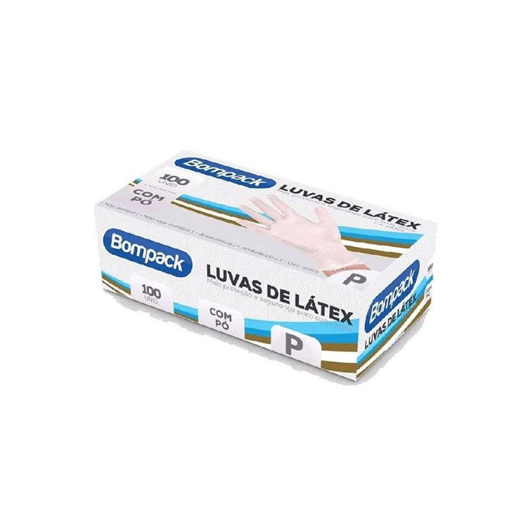Luva de Protecao Latex P com Po 1