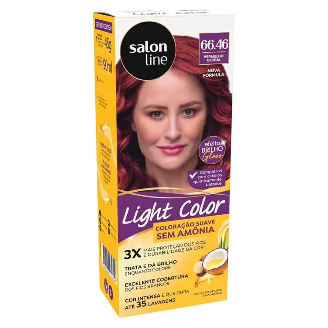 Kit Meu Liso Super Vermelho + Light Color 1