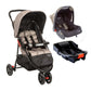 Kit Carrinho Bebe Delta Trio PRO 1