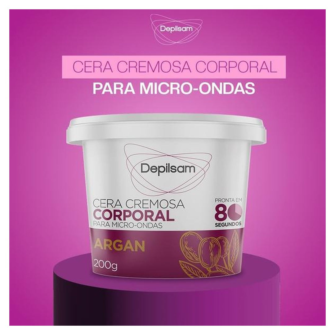 Cera Cremosa Corporal Depilsam de Micro-Ondas 1