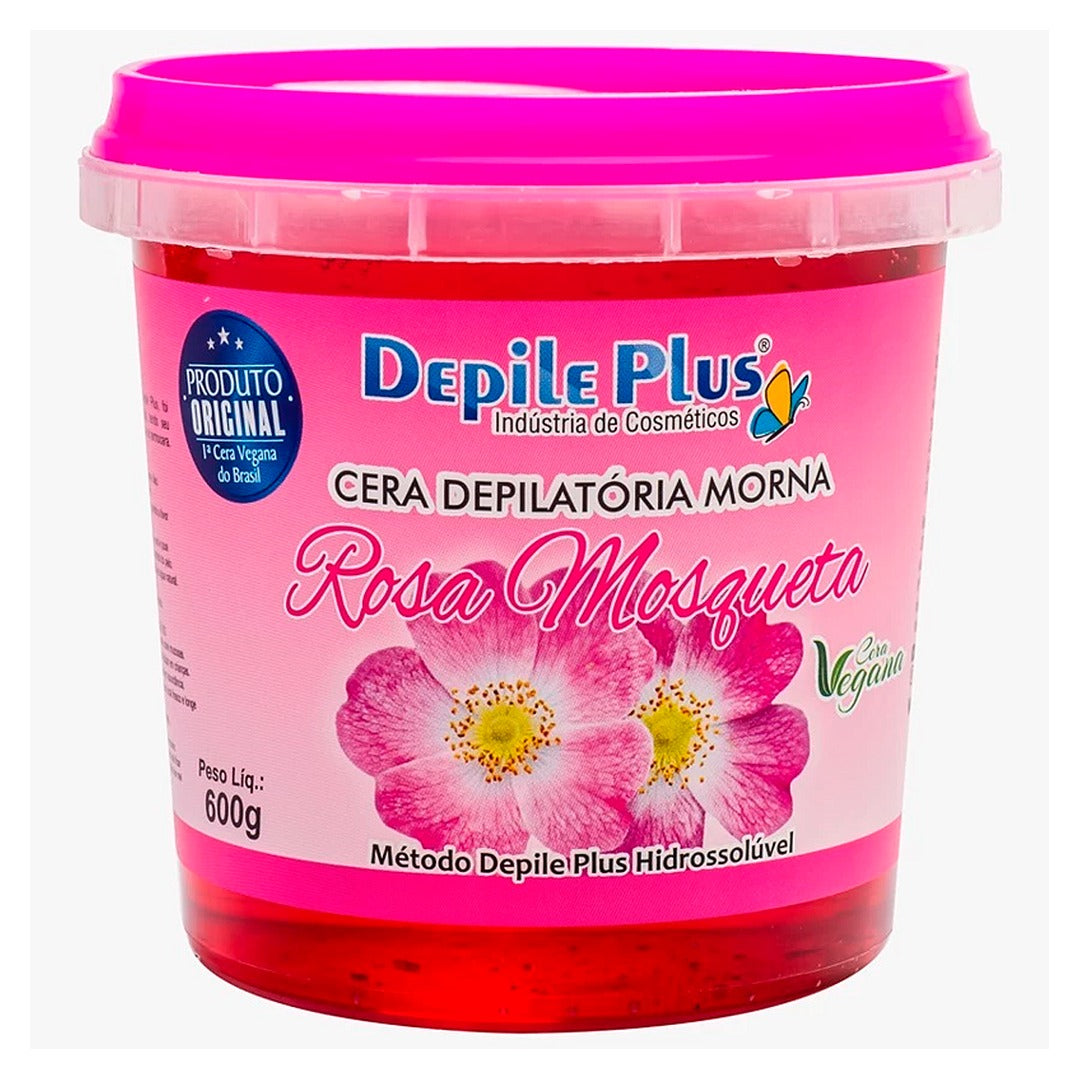 Cera Depilatoria Rosa Mosqueta Hidrossoluvel 1