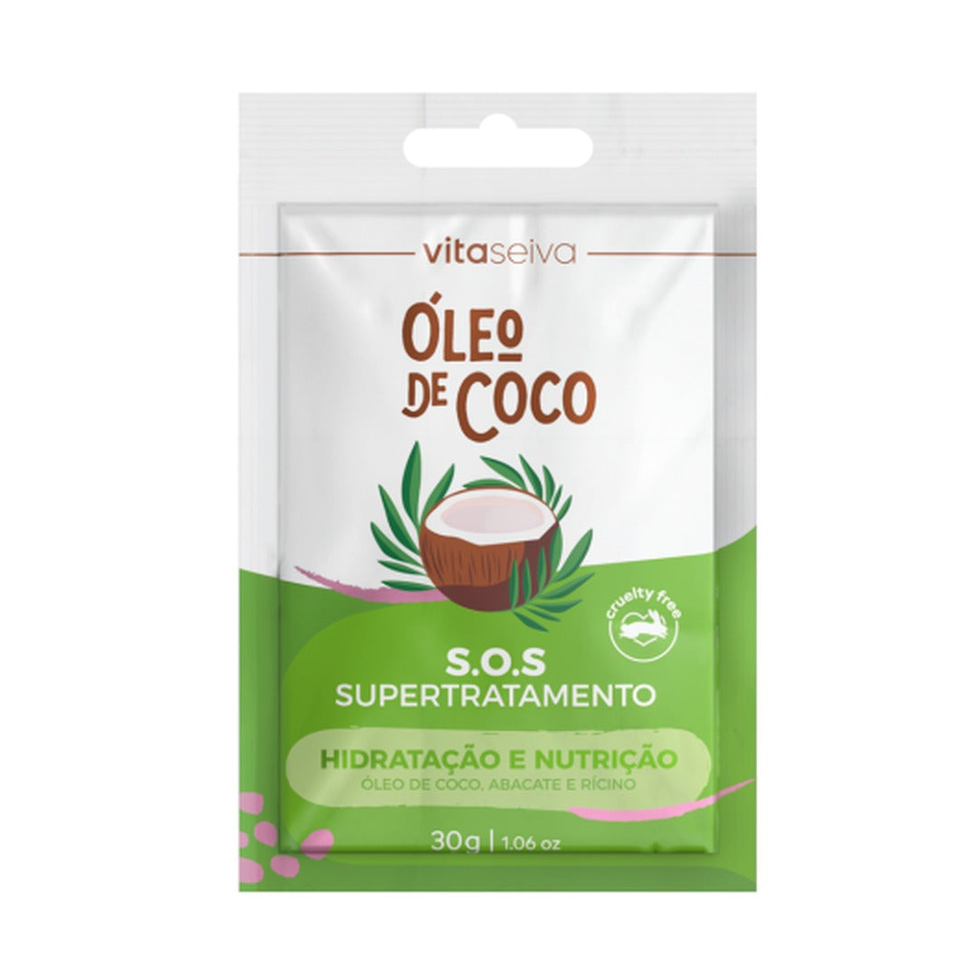 Tratamento Shock Vita Seiva Oleo de Coco 1