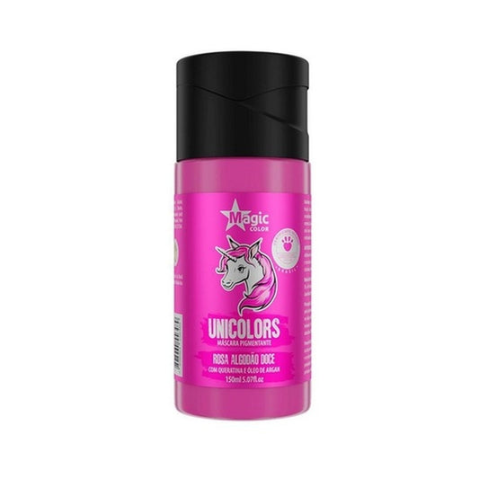 Mascara Unicolors Rosa Algodao Doce 1
