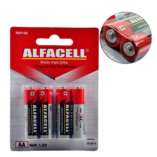 Pilha Alcalina AA 1,5V 1