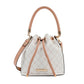 Bolsa Saco Monograma JB Linho Jorge Bischoff 1