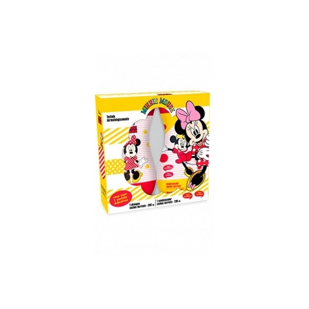 Kit Shampoo e Condicionador Minnie Cachos 1