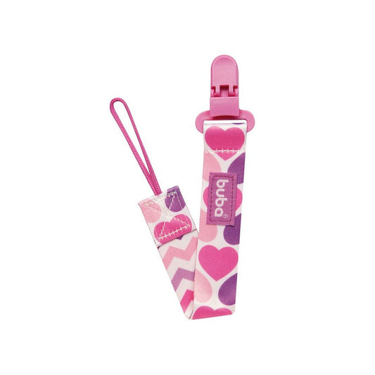 Prendedor de Chupeta Coracao Buba Baby 1