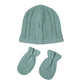 Kit Touca e Luva Tricot Bebe 1