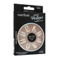 Unhas Posticas Macrilan Linha Premium Curto Nude Holografico 1
