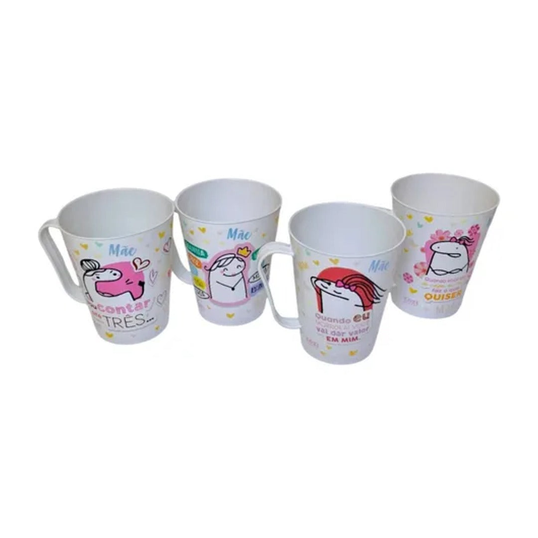 Caneca Decorada Plastico 1