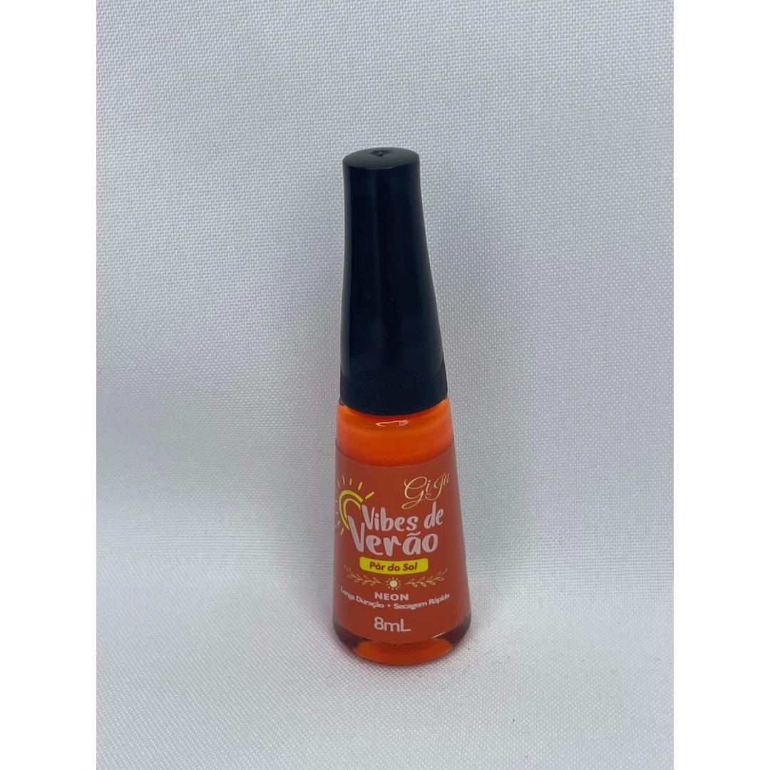 Esmalte Vibes De Verao Por Do Sol Giju