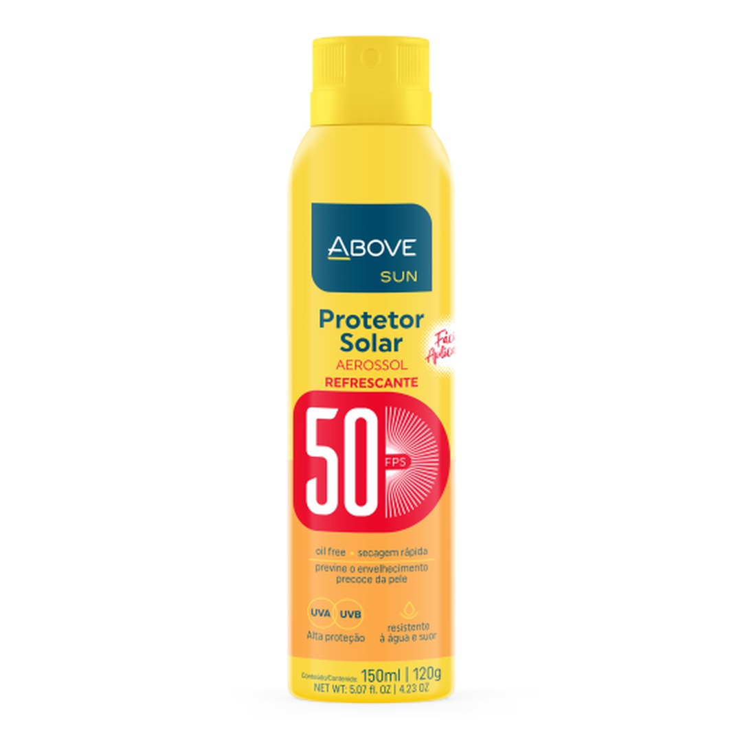 Protetor Solar Aerosol Above FPS50 1
