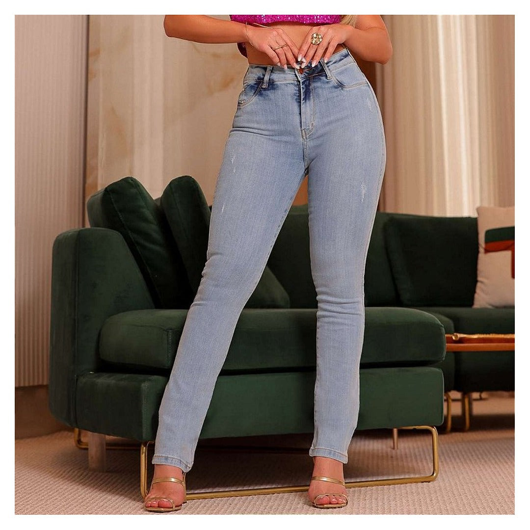 Calca Mac Jeans Jeans e Elastano Comfort Feminina 1