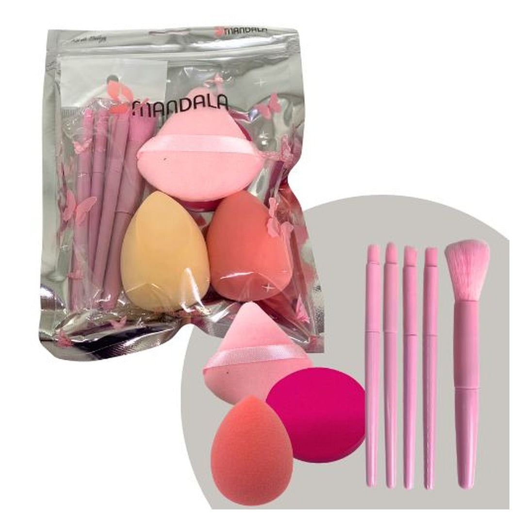 Kit 3 Mini Esponja para Maquiagem Sortidas 1