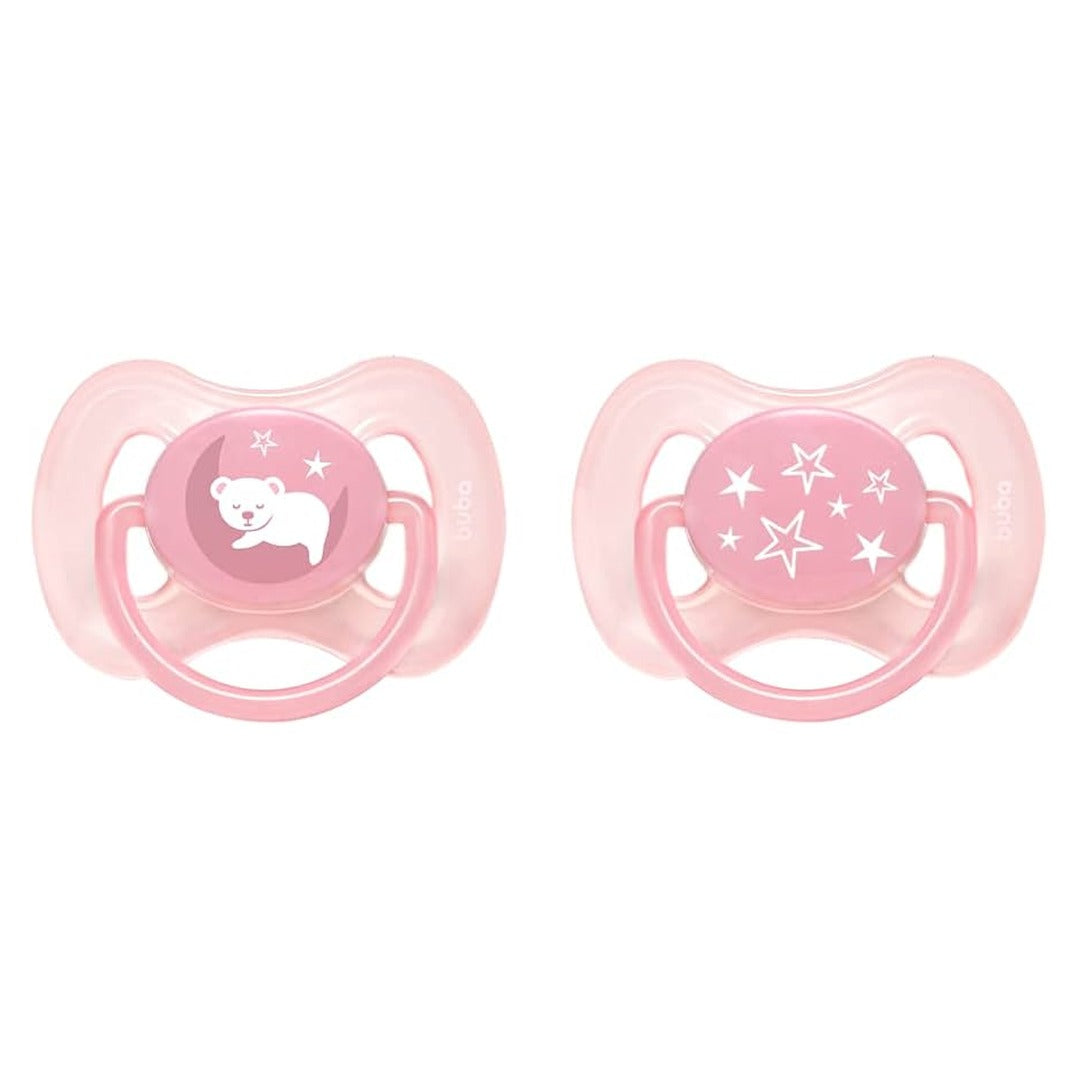 Chupeta Comfort Tam.1 Noturna Kit Estrela