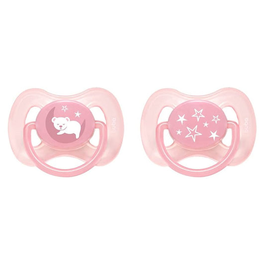 Chupeta Comfort Tam.1 Noturna Kit Estrela