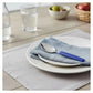 Colher de Mesa Prisma Aco Inox e Cabo Azul DCasa 1
