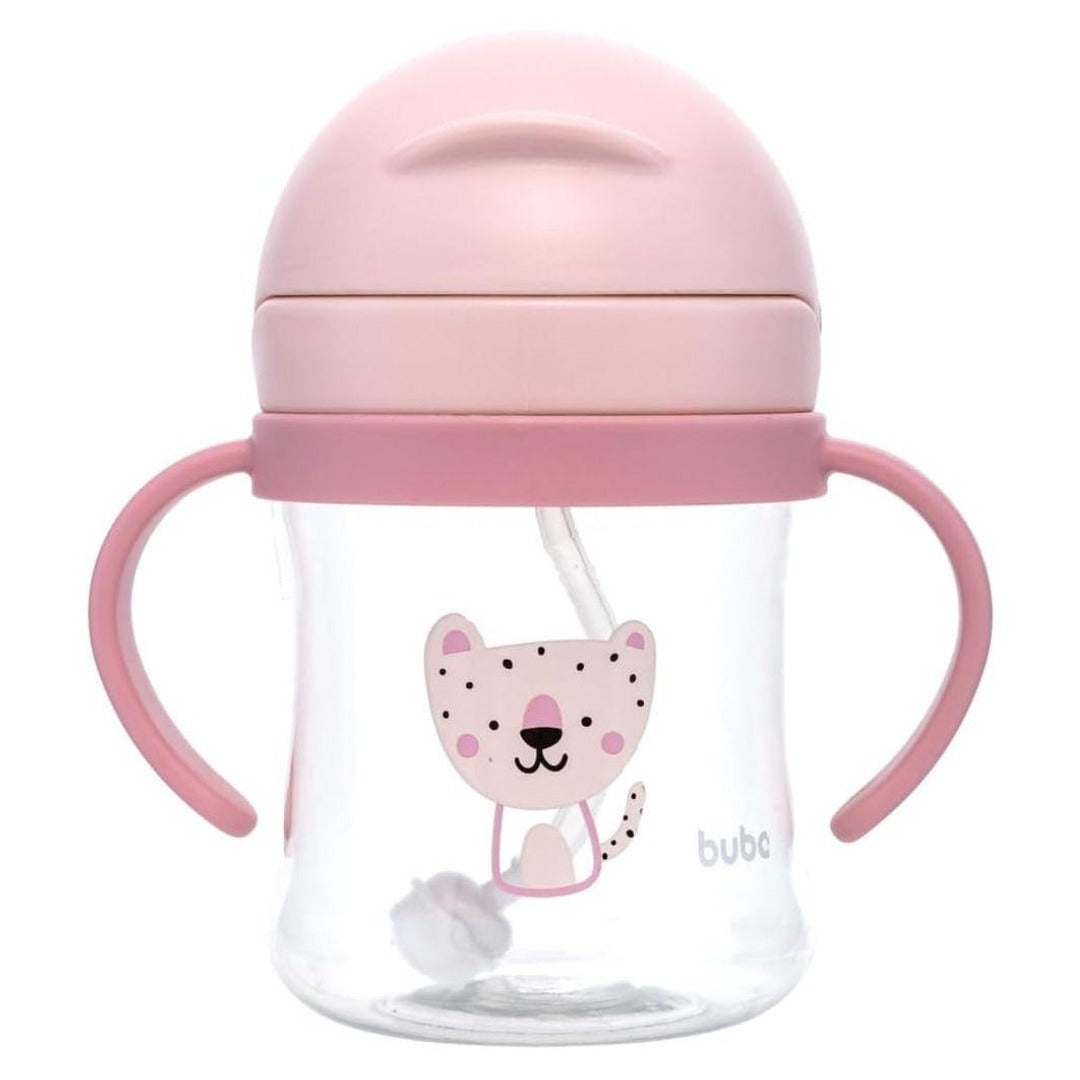 Copo Infantil Canudo Oncinha Buba 1