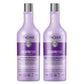 Inoar Kit Cicatrifios Loiro Perfeito Shampoo E Condicionador Matizador - 2X800 ml
