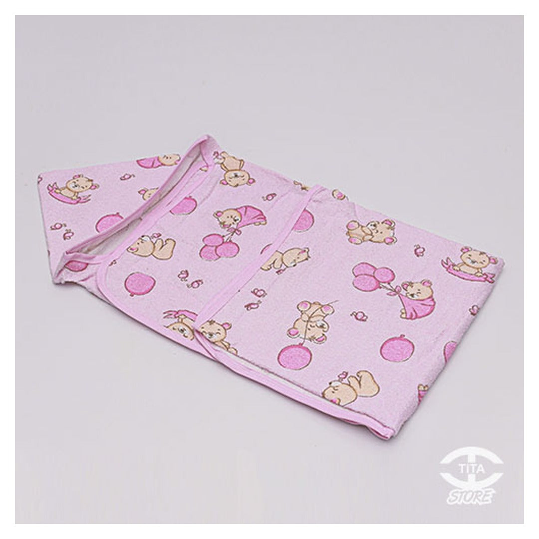 Toalha Banho Incomfral Bercinho para Bebe com Capuz 1