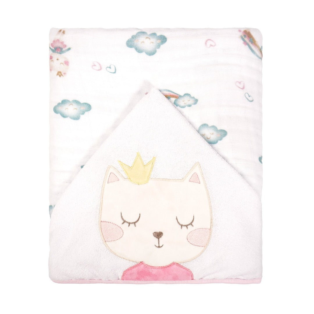 Toalha com Capuz Baby Joy Soft Mais Estampada 1