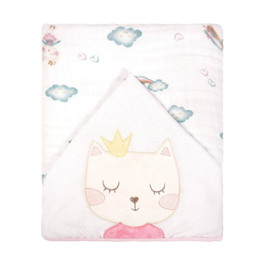 Toalha com Capuz Baby Joy Soft Mais Estampada 1