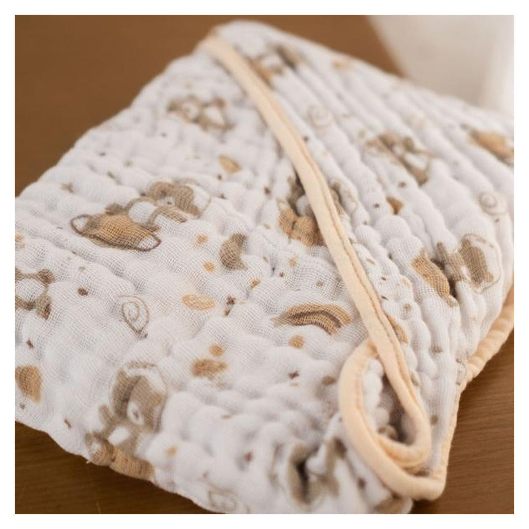 Toalha com Capuz de Canto Baby Joy Soft Estampada 1