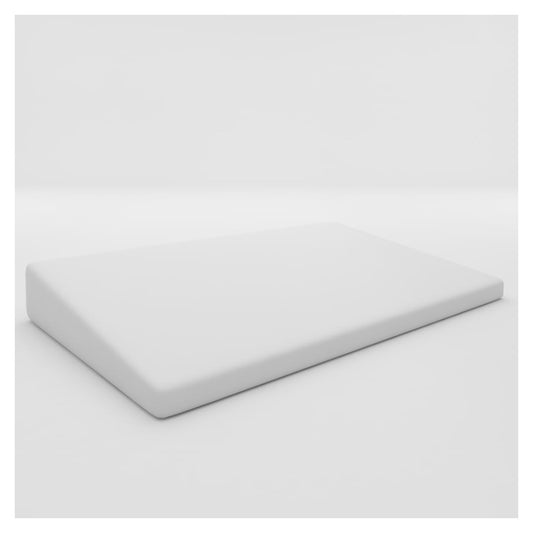 Travesseiro Antirefluxo de Malha Branco Bublim 1