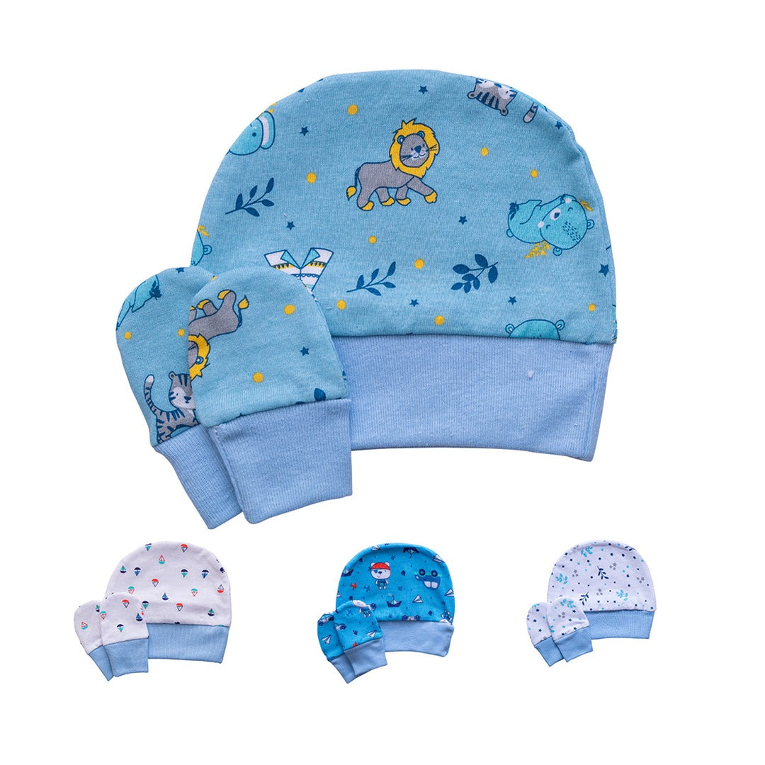 Kit Touca e Luvas para Bebe Incomfral 1