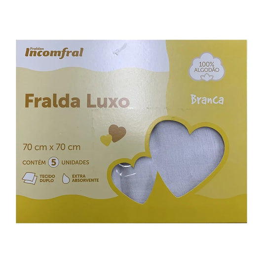 Kit Fralda de Pano Luxo Com Puff 1