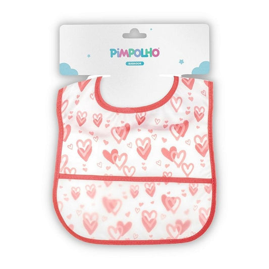 Babador Bebe Impermeavel Plastico Menina 1