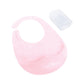 Babador de Silicone Translucido com Case Feminino 1