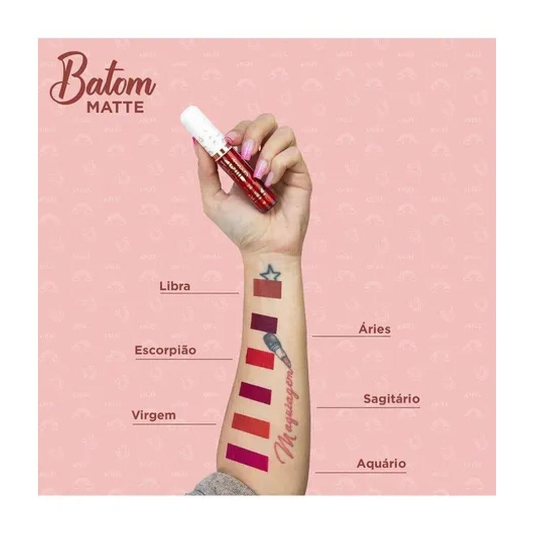 Batom Matte Virgente Jupxt 1