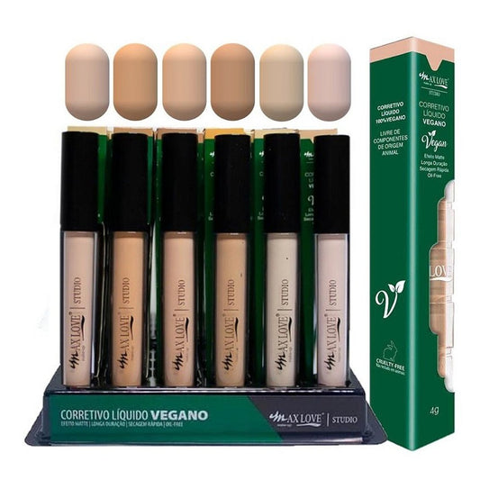Corretivo Liquido Matte Vegano Max Love 1