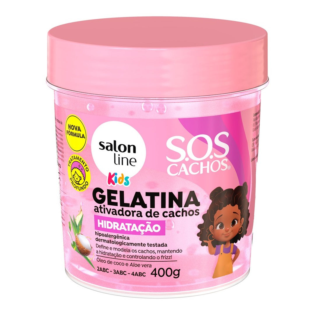 Gelatina Capilar Infantil Salon Line SOS Cachos 1