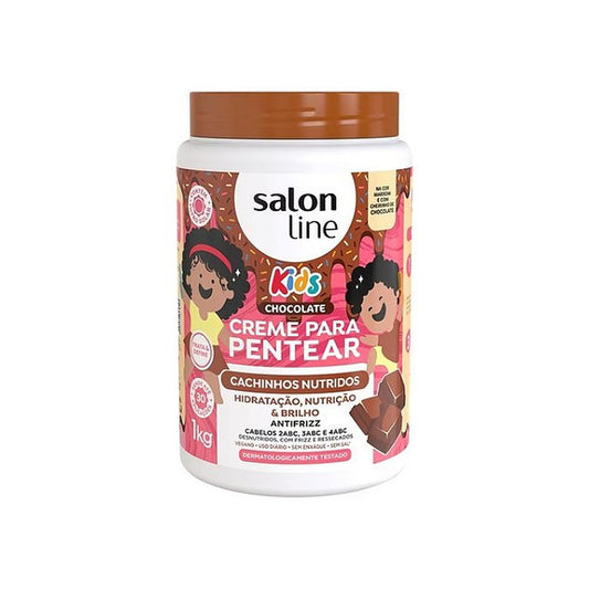 Creme para Pentear Chocolate Kids Cachinhos 1