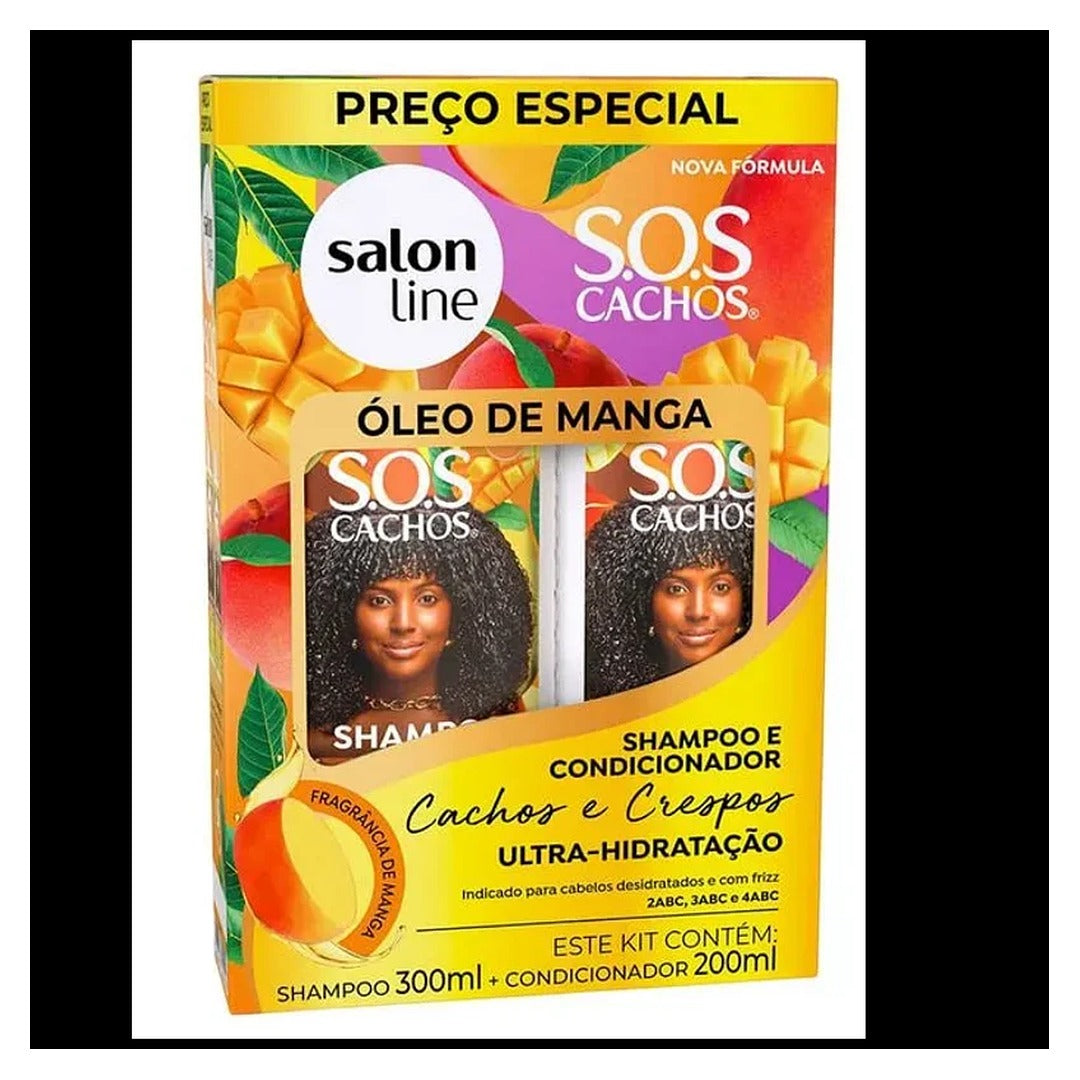 Kit Salon Line Shampoo e Condicionador Oleo de Manga 1