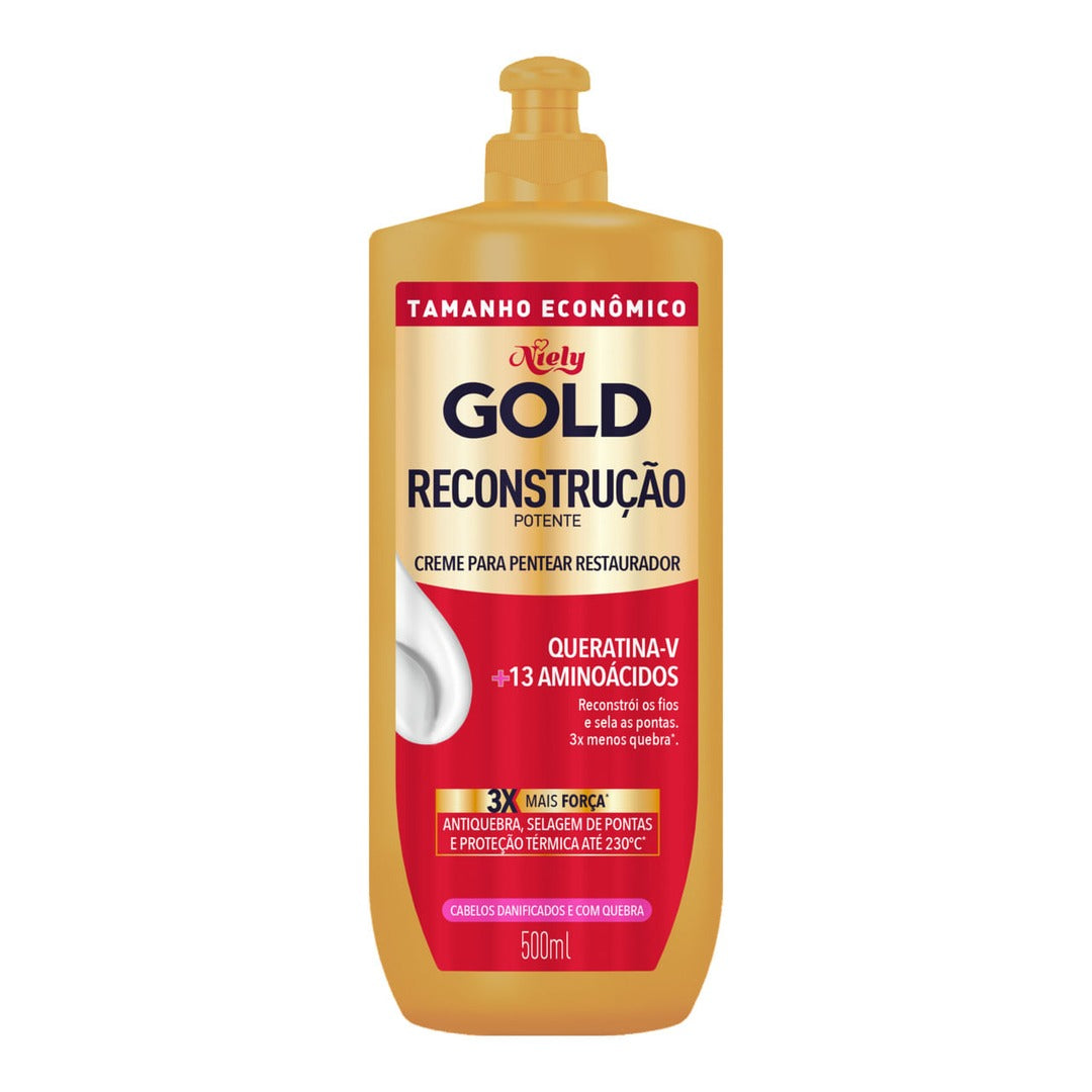 Creme para Pentear Restaurador Niely Gold 1