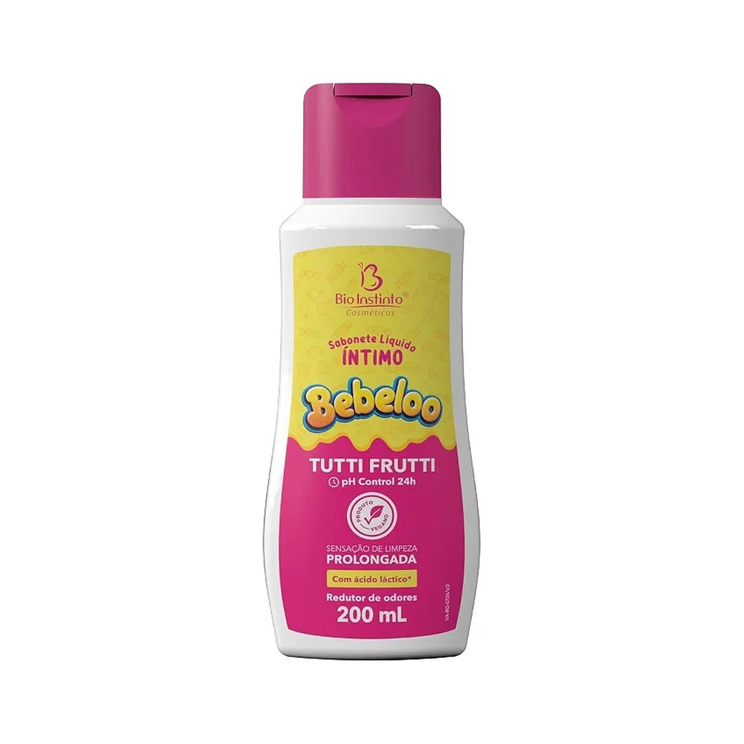 Sabonete Liquido Intimo Bebelo Tutti Frutti 1