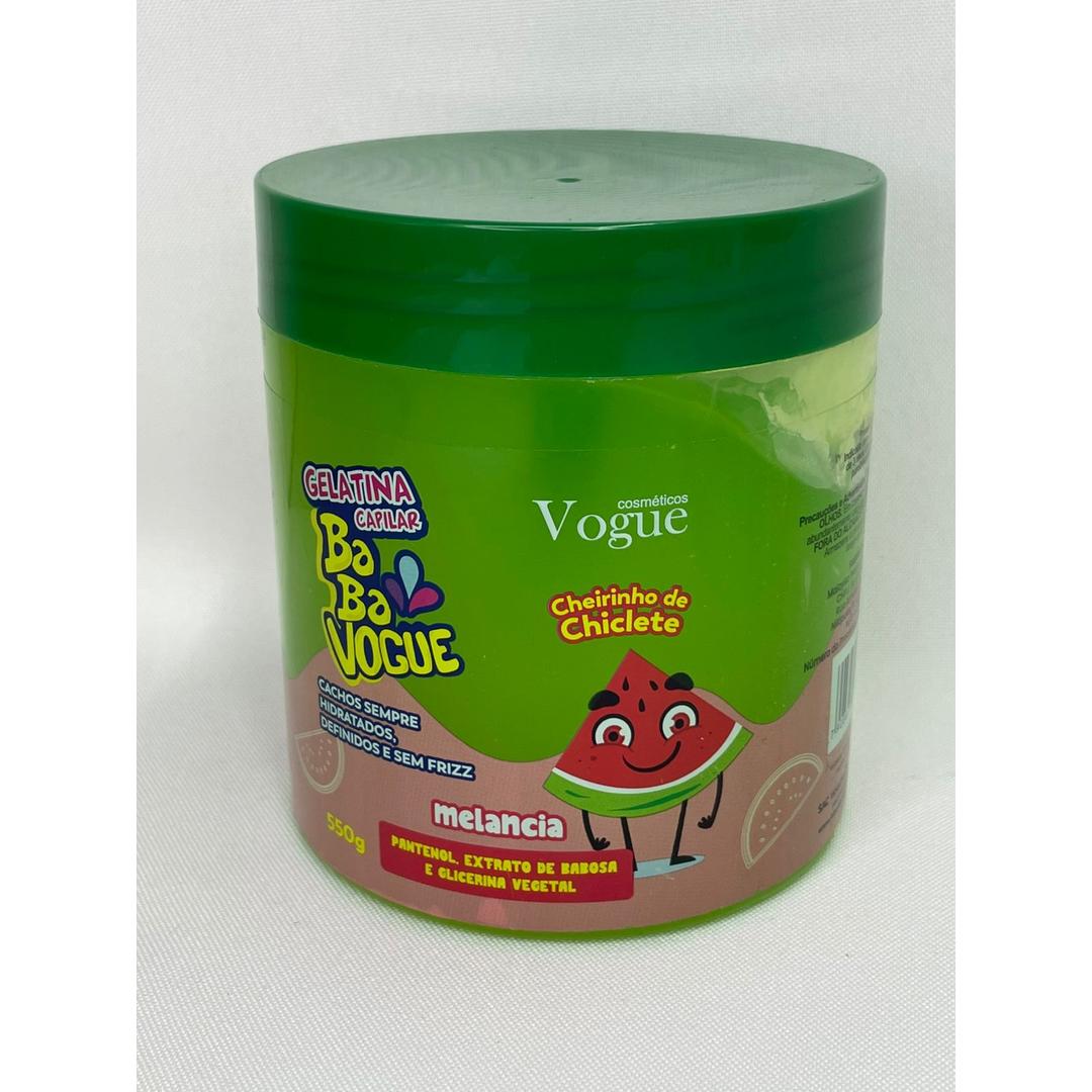 Gelatina Baba Vogue Melancia 550G
